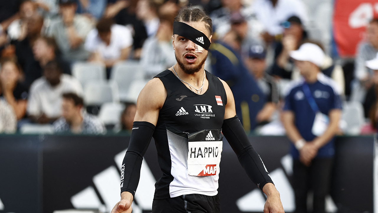 French hurdler wins national title 20 minutes after being assaulted during warmups