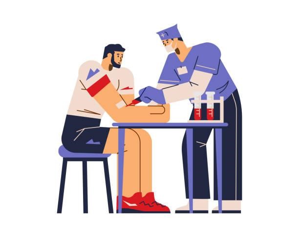 Animated concept of DOT drug testing